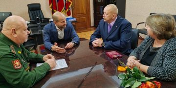 Житель Трёхгорного награждён медалью «За Храбрость» II степени