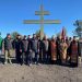 В Волновахе установили Поклонный крест, изготовленный в Трёхгорном
