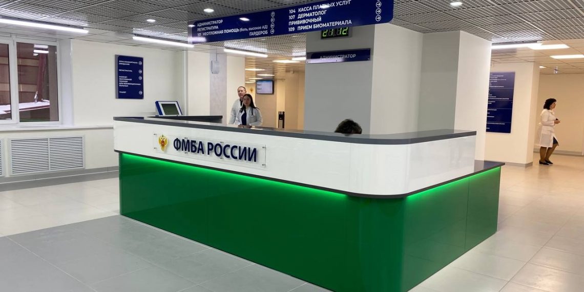 В Трехгорном отремонтировали первый этаж взрослой поликлиники