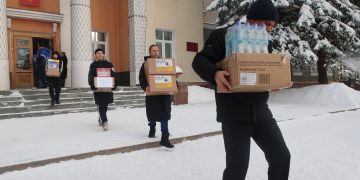 В Волноваху из Трехгорного отправили гуманитарную помощь