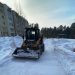 В Трехгорном коммунальщики борются со снежной стихией