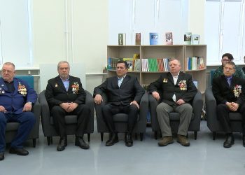 В Трехгорном ветераны Афганской войны встретились со студентами