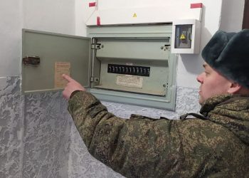 Военными коммунальщиками проводятся весенние осмотры