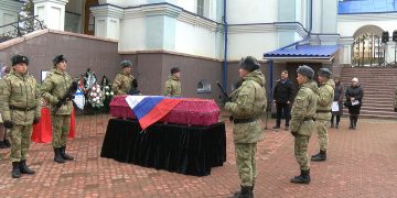 В Трехгорном простились с погибшим участником СВО Александром Проваловым