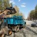 В Трёхгорном продолжается весенняя уборка города
