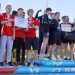 Около 400 жителей Трехгорного вышли на старт легкоатлетической эстафеты, посвященной Дню Победы