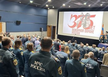 В Трехгорном отметили 375-летие Пожарной охраны России