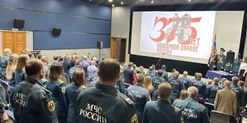 В Трехгорном отметили 375-летие Пожарной охраны России