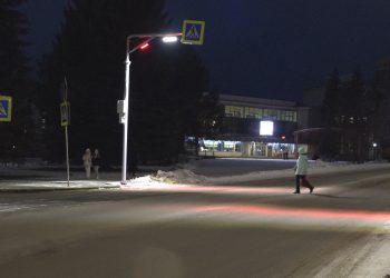 В Трёхгорном появились пять умных пешеходных переходов