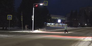 В Трёхгорном появились пять умных пешеходных переходов