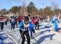 Жители Трехгорного вышли на старт Всероссийской гонки «Лыжня России»