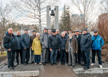 40 лет Чернобыльской трагедии: в Трёхгорном установили монумент с именами ликвидаторов аварии